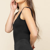 Be Flexible Seamless Onesie - Black